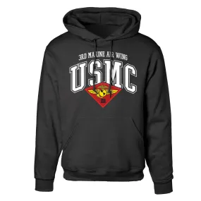 3rd Marine Air Wing Arched Hoodie