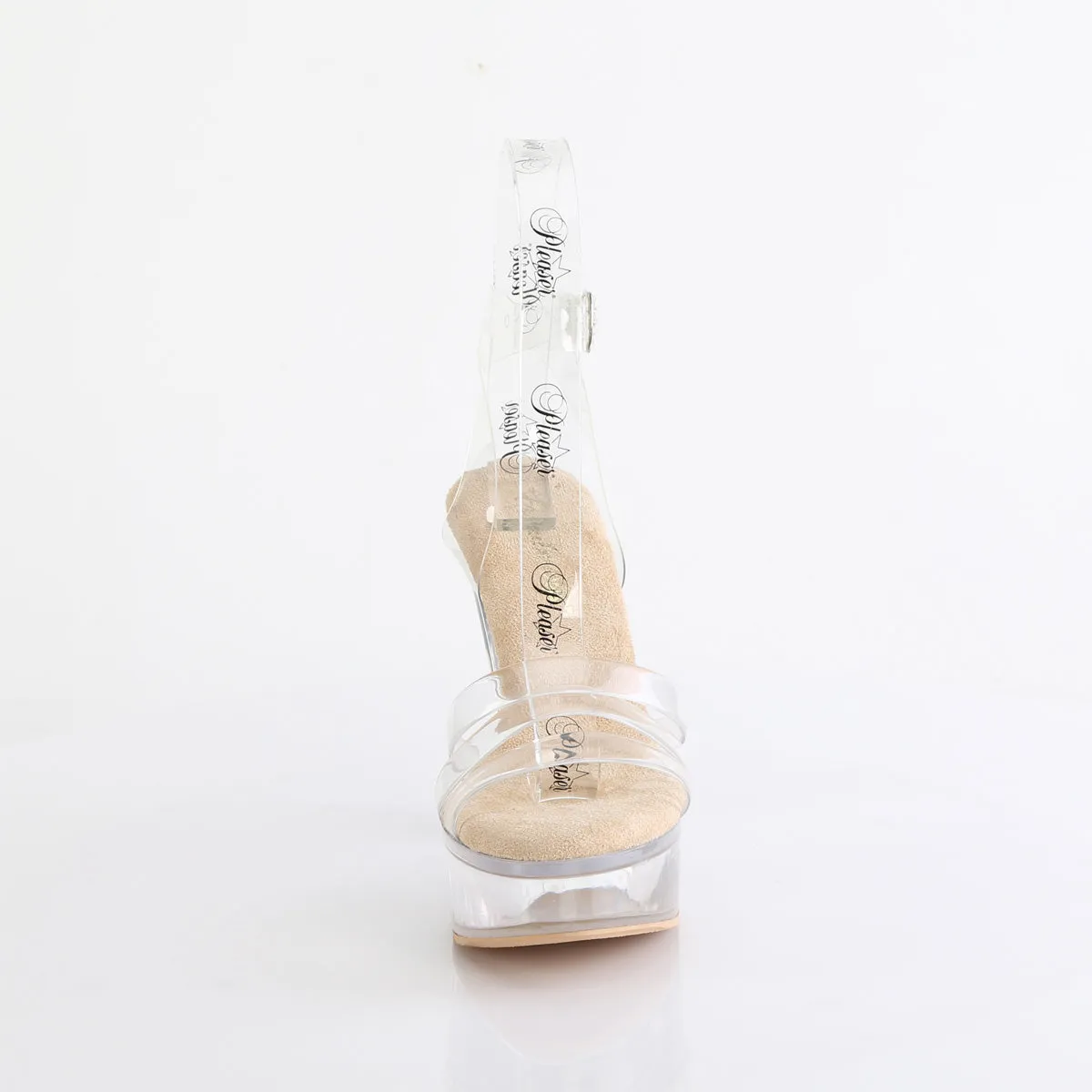 5 Inch Heel MARTINI-505 Clear Cream