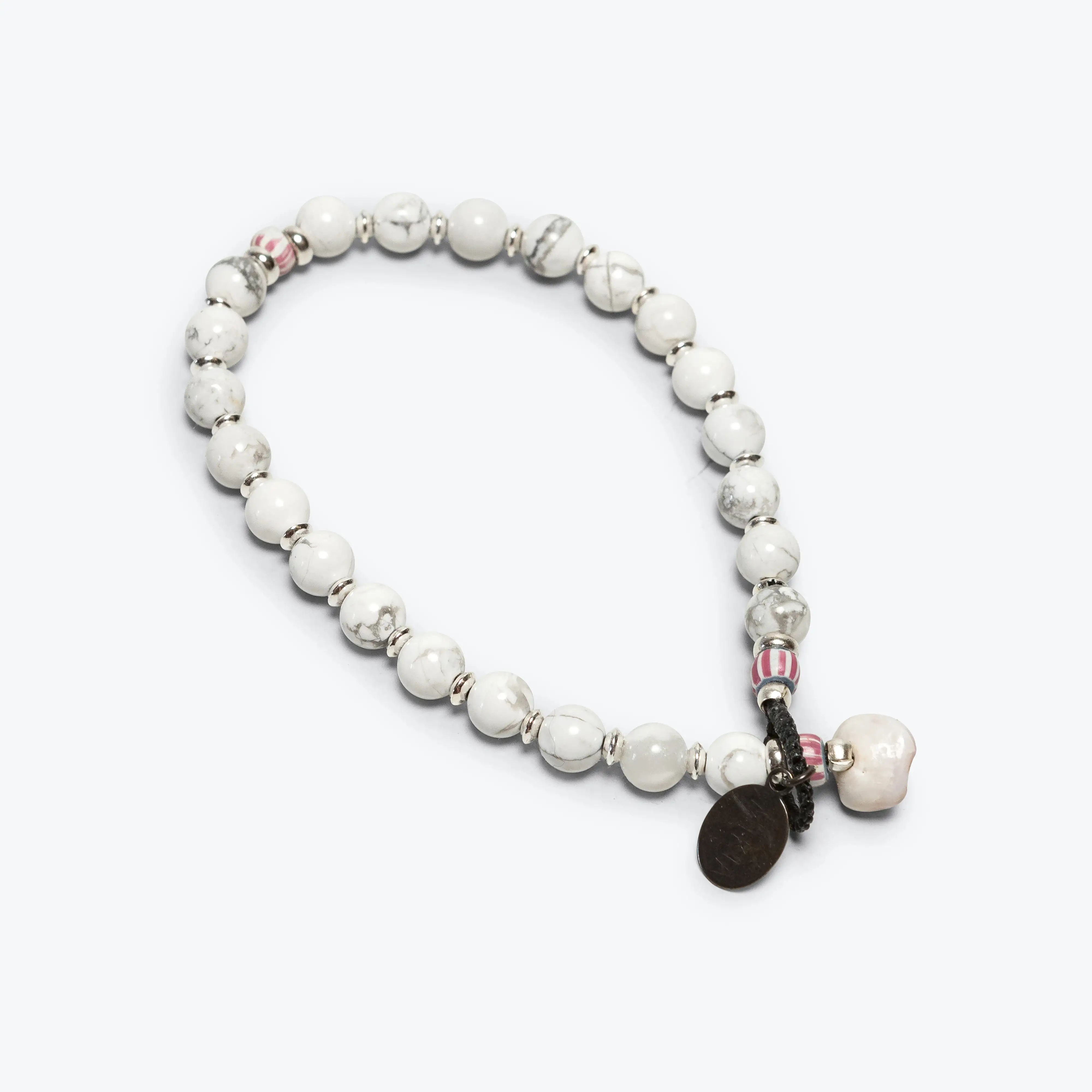 6mm Stone Bracelet - Howlite