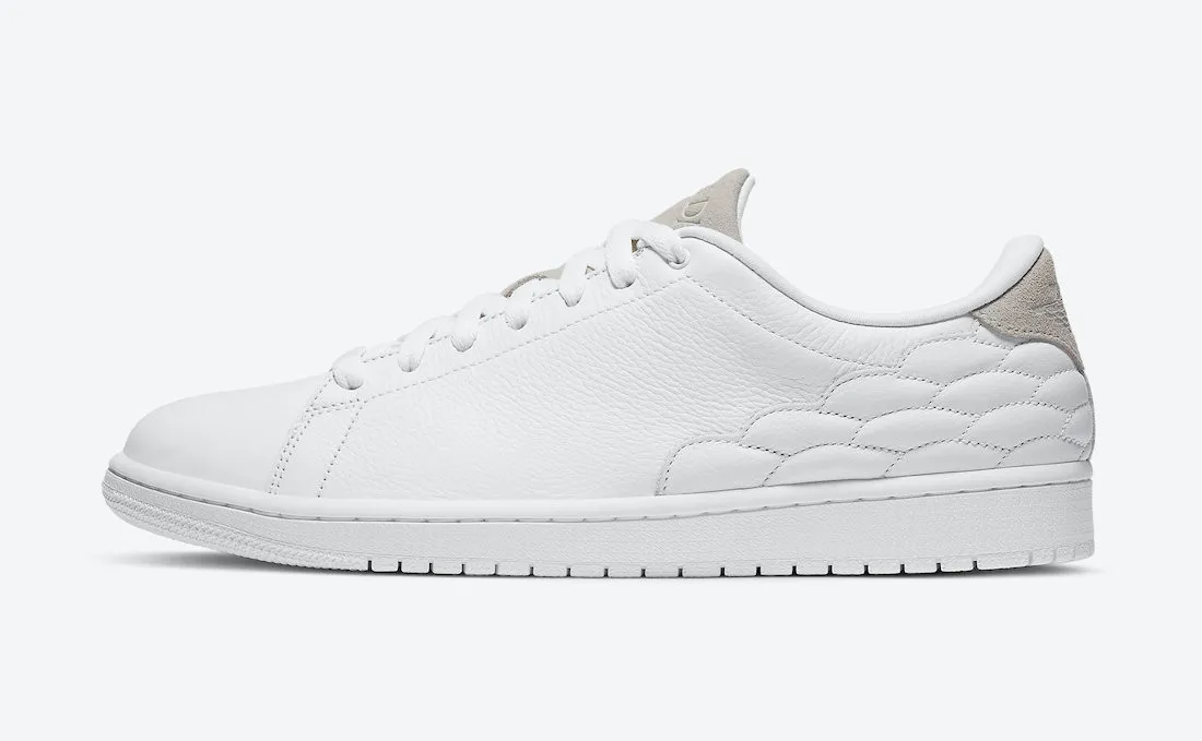 Air Jordan 1 Low Centre Court White on White DJ2756-100