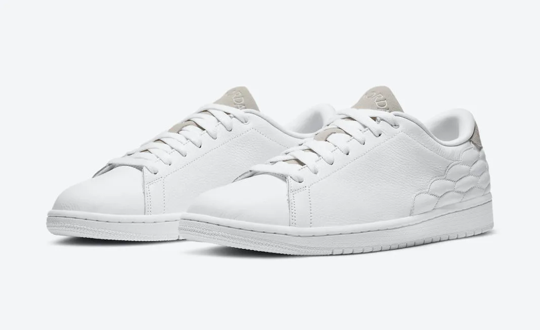 Air Jordan 1 Low Centre Court White on White DJ2756-100