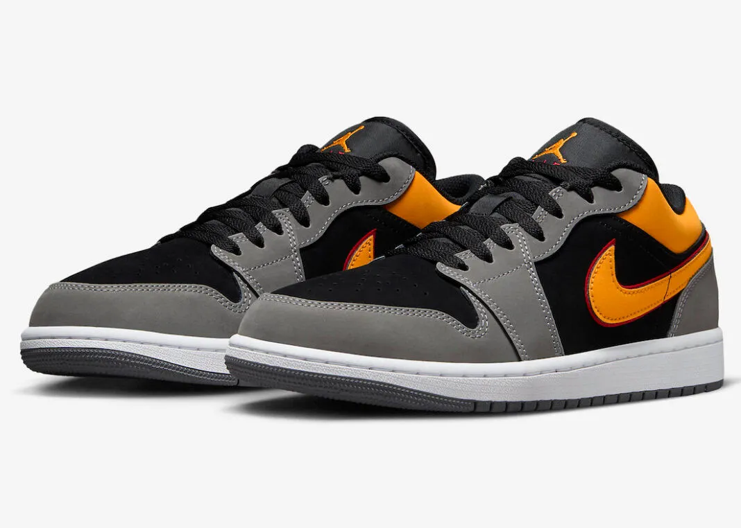 Air Jordan 1 Low SE Light Graphite Vivid Orange FN7308-008