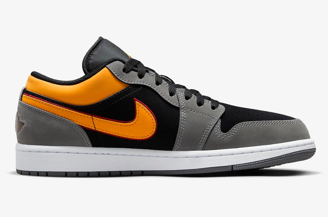 Air Jordan 1 Low SE Light Graphite Vivid Orange FN7308-008