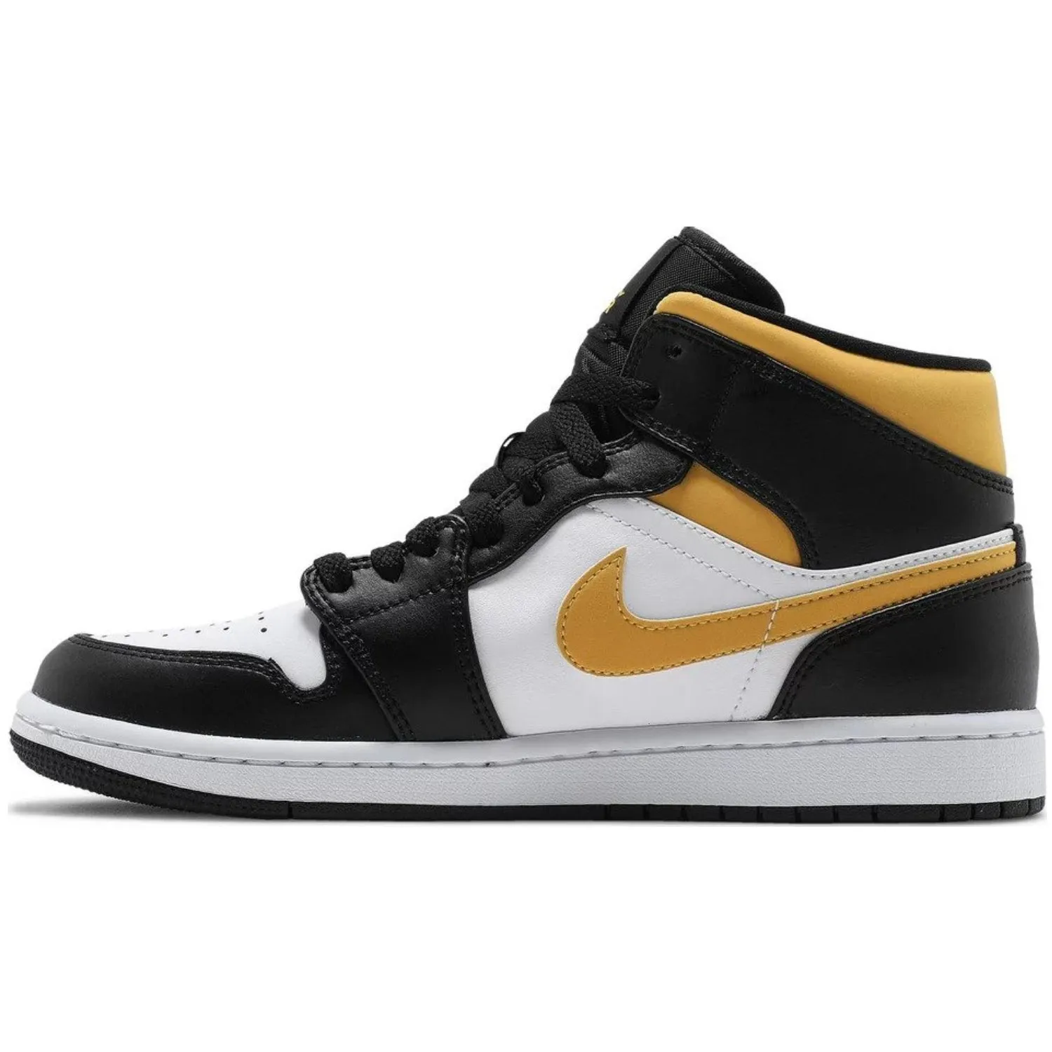 Air Jordan 1 Mid 'Black University Gold'