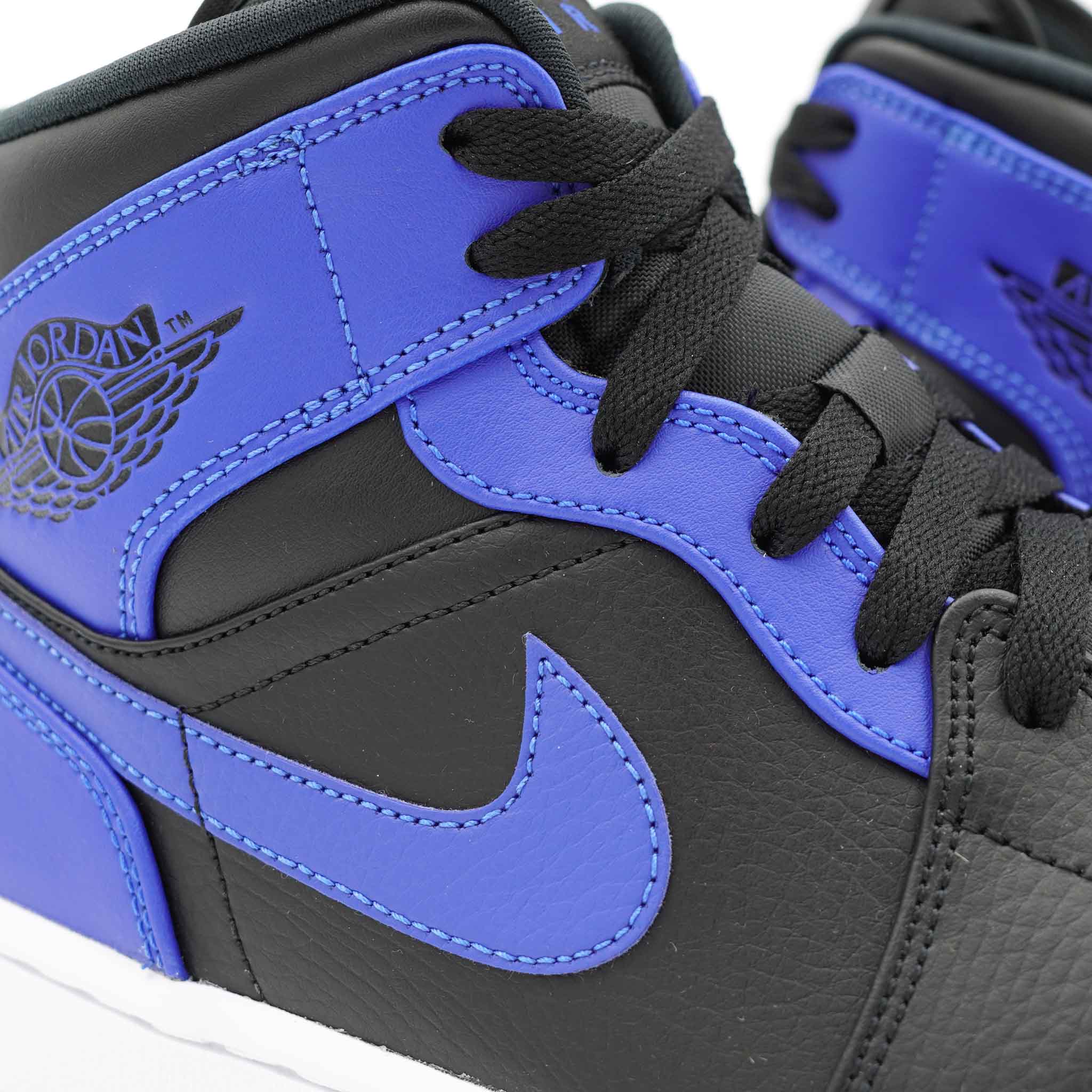 AIR JORDAN 1 MID HYPER ROYAL 2021