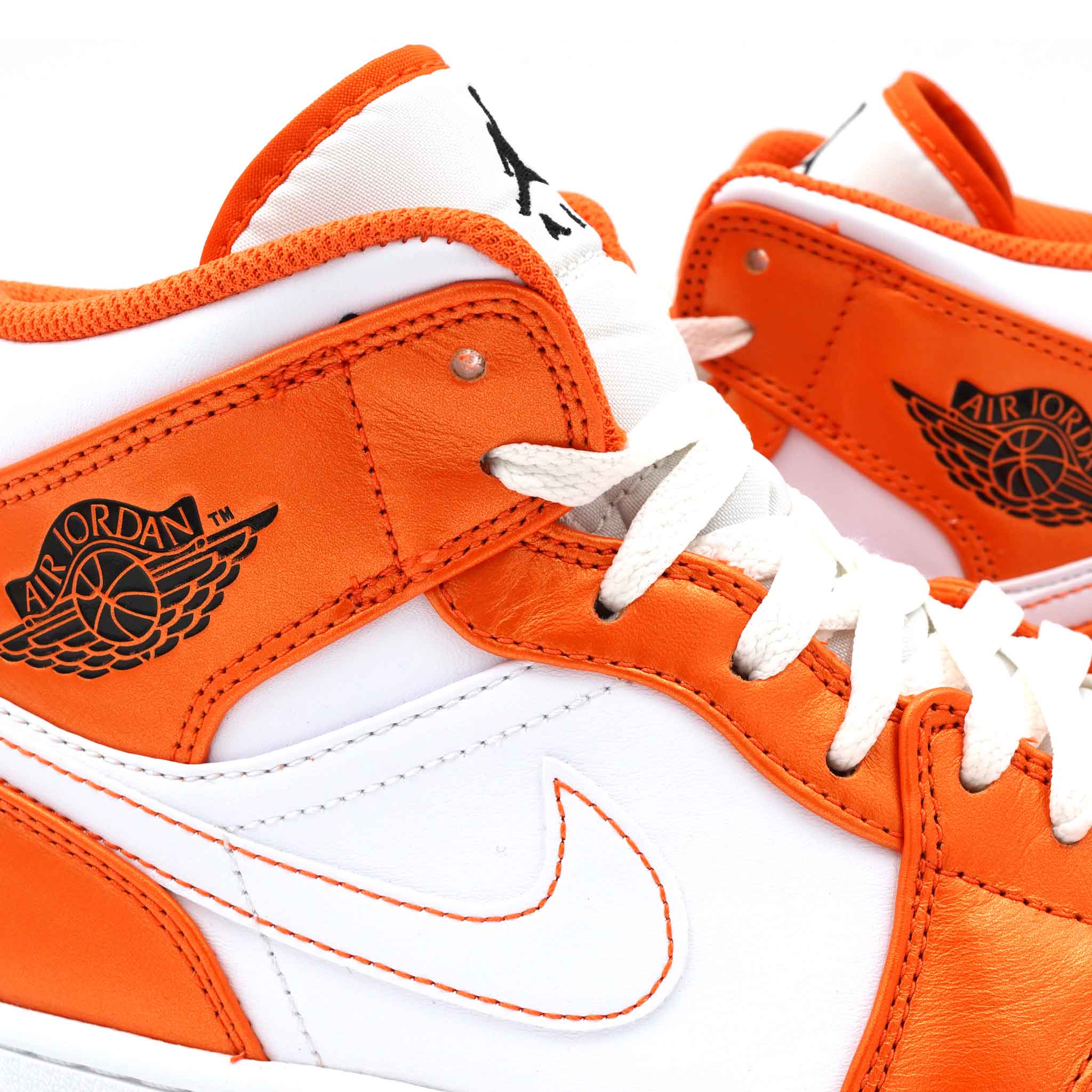 AIR JORDAN 1 MID METALLIC ORANGE 2021