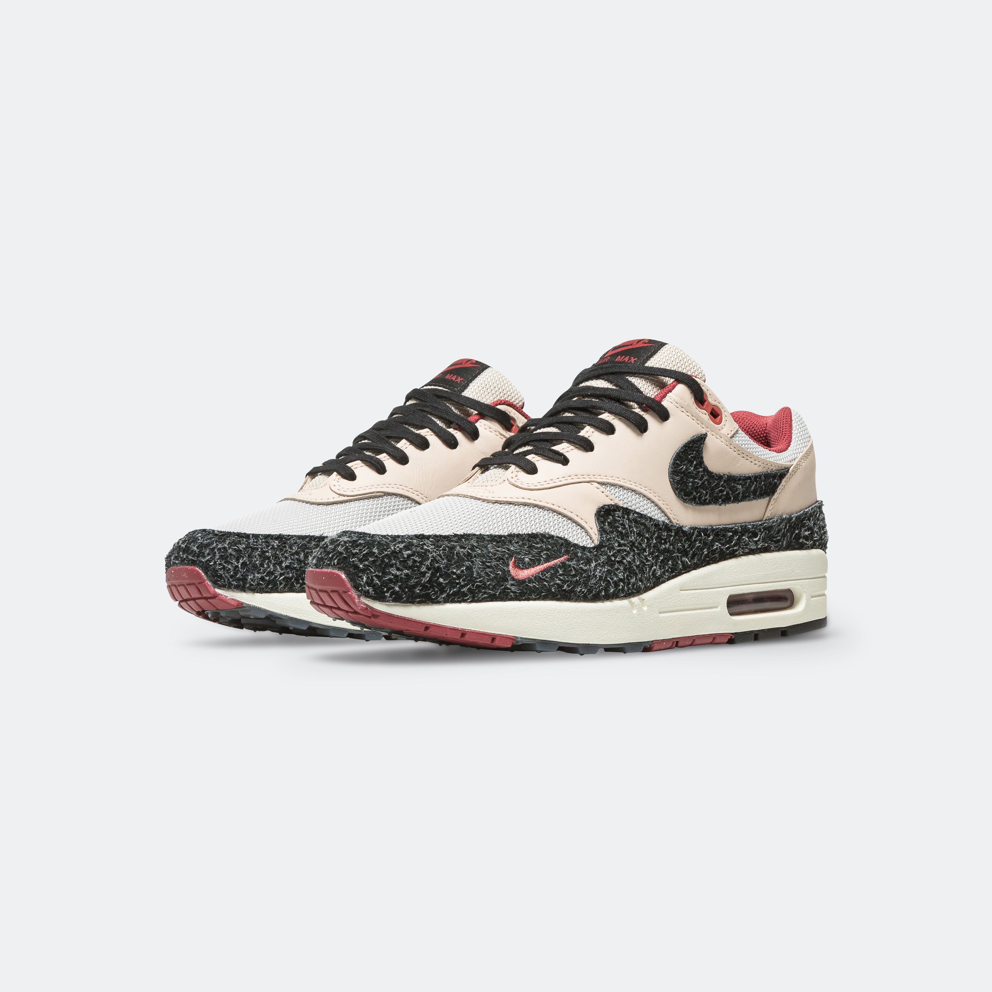 Air Max 1 PRM - Pearl White/Black-Vast Grey-Cedar