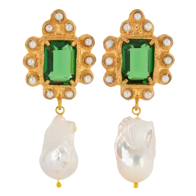 Amalita Earrings Green