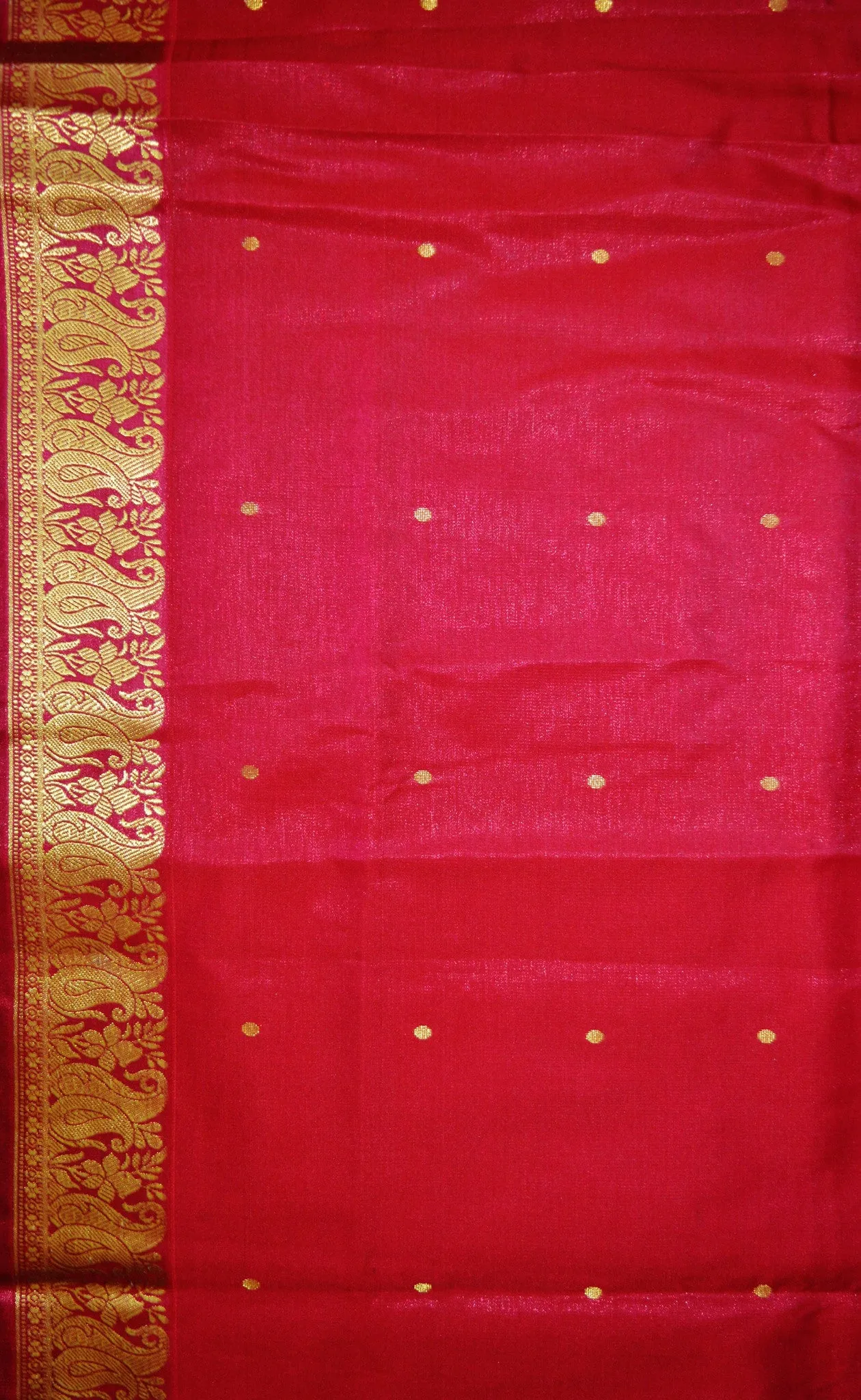 Beautiful Purple &Maroon Colour Banaras Silk Saree