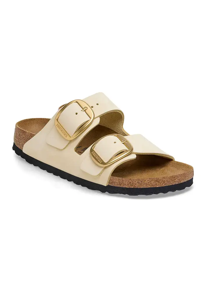 Birkenstock Arizona Big Buckle Nubuck 1026585 Ecru