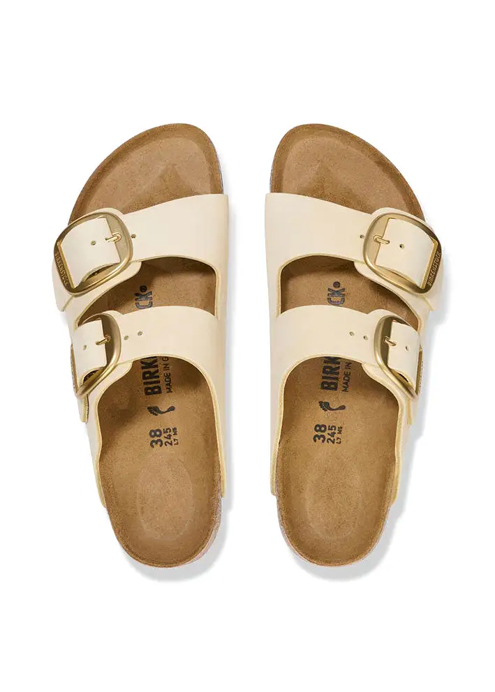 Birkenstock Arizona Big Buckle Nubuck 1026585 Ecru