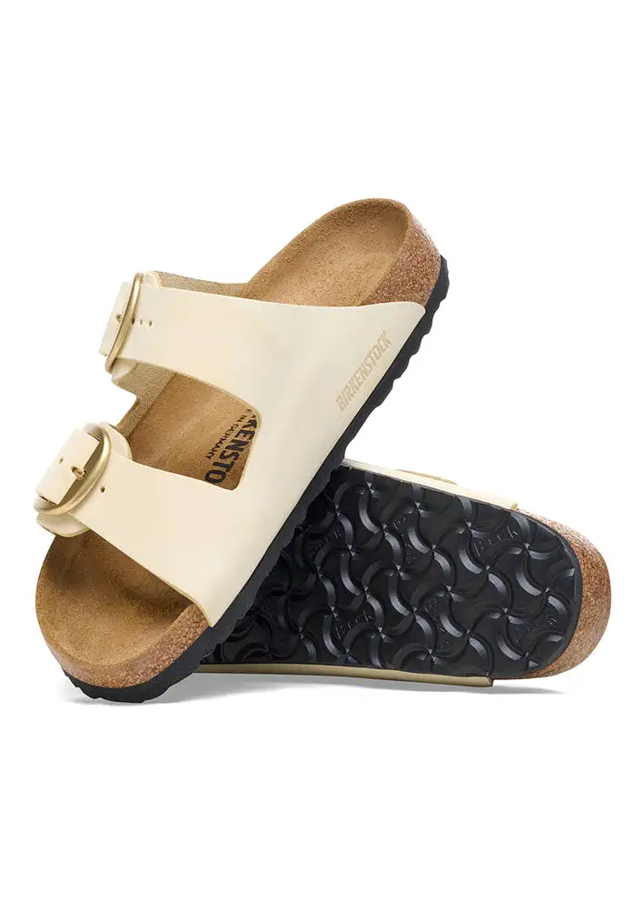 Birkenstock Arizona Big Buckle Nubuck 1026585 Ecru