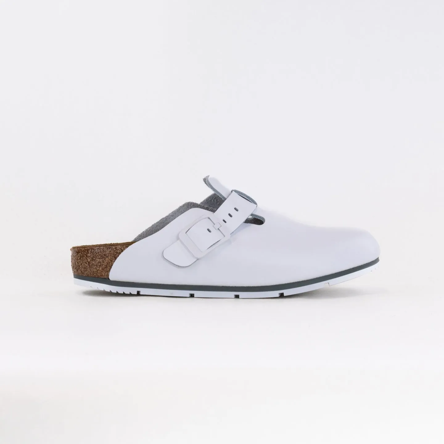 Birkenstock Boston Pro (Unisex) - White