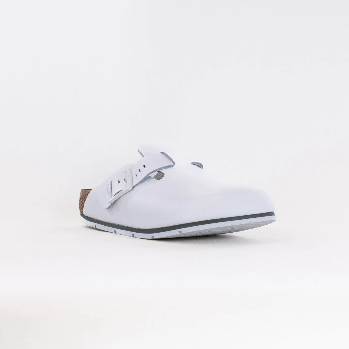 Birkenstock Boston Pro (Unisex) - White