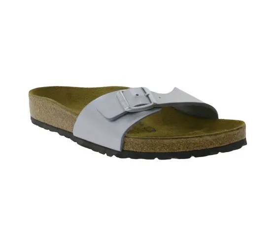 BIRKENSTOCK Mules Madrid Made in Germany sandalia ancho normal 0040411 plata