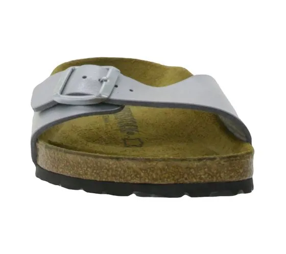 BIRKENSTOCK Mules Madrid Made in Germany sandalia ancho normal 0040411 plata