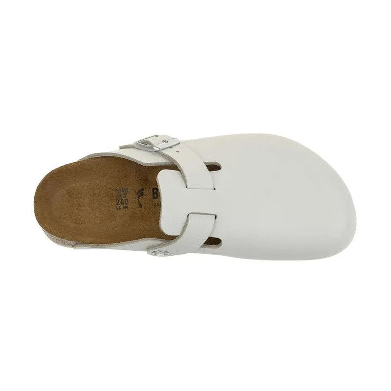 Birkenstock - Sabots Boston - Blanc - Mixte