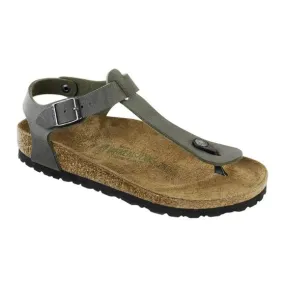 Birkenstock Unisex Kairo Birko Flor Brushed Emerald Green Sandals - Regular Fit