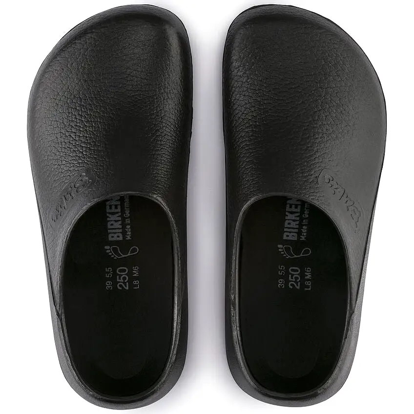 Birkenstock UNISEX Profi-Birki Polyurethane (Black)