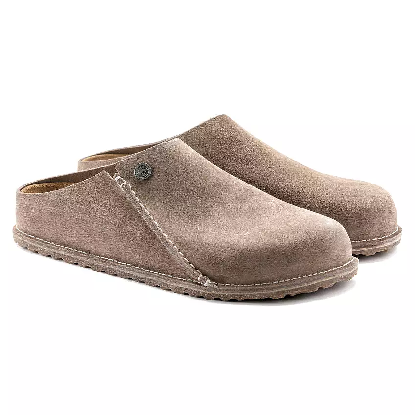 BIRKENSTOCK Women's Zermatt Premium Suede Leather (Gray Taupe - Narrow Fit)