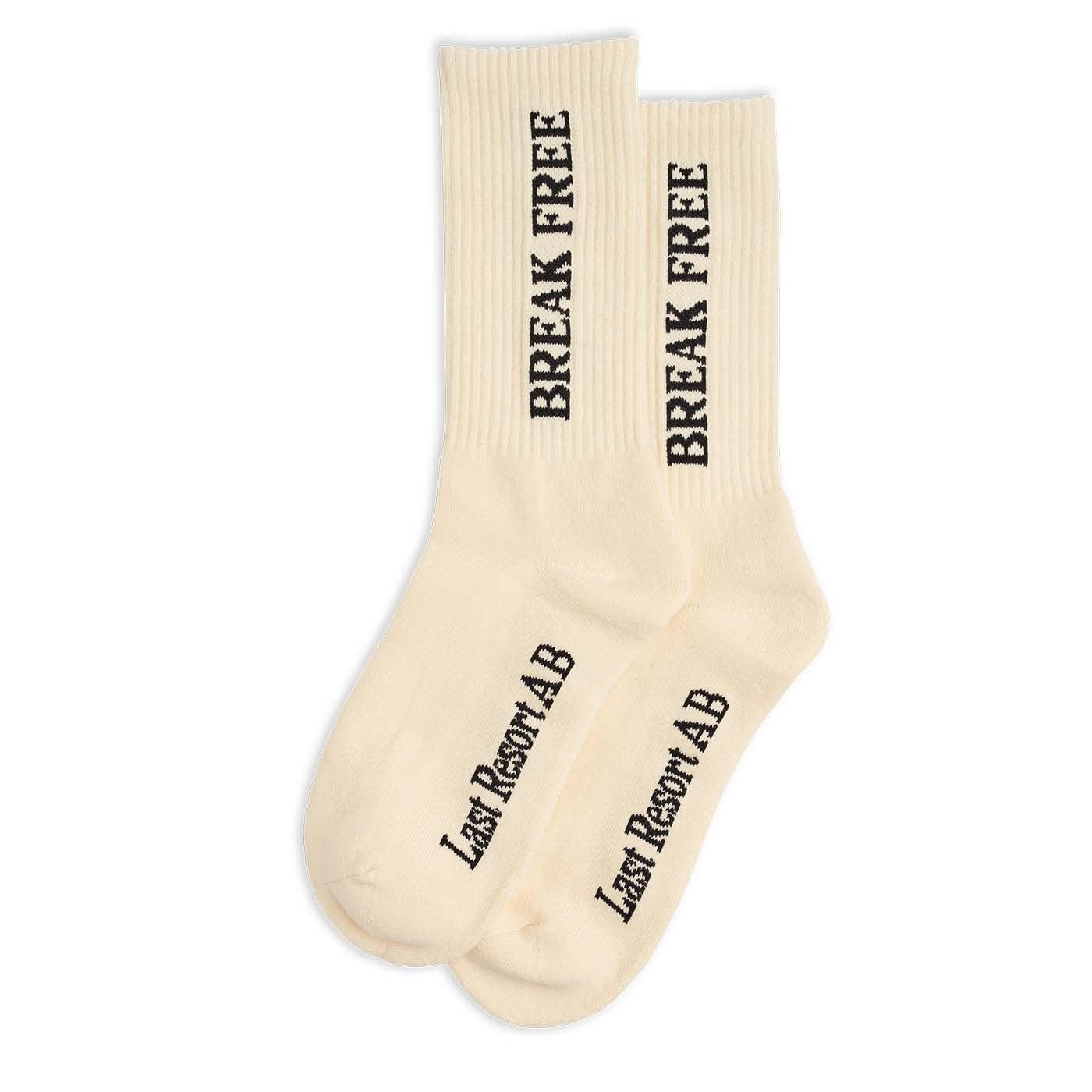 Break Free Socks (Cream White)