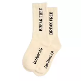 Break Free Socks (Cream White)