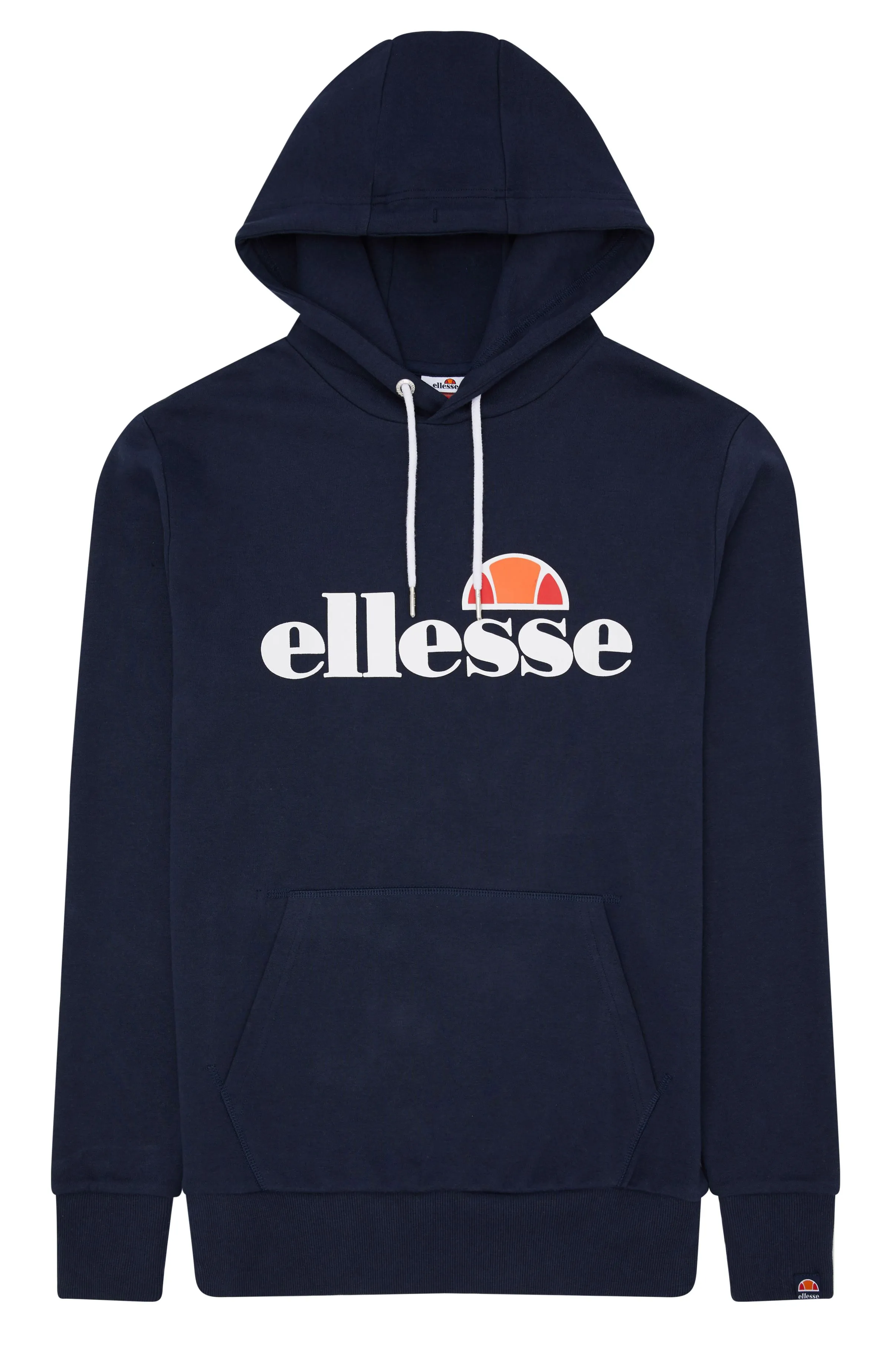 Ellesse Brisbane Logo Overhead Hoodie Navy