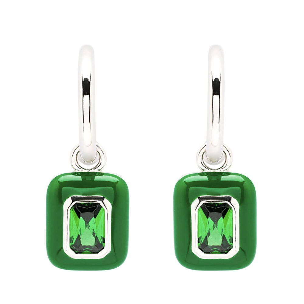 Enamel Earrings