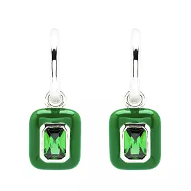 Enamel Earrings