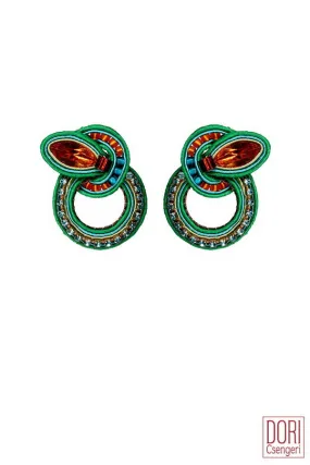 Femme Unique Hoop Clip On Earrings