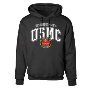 Force Recon US Marines Arched Hoodie