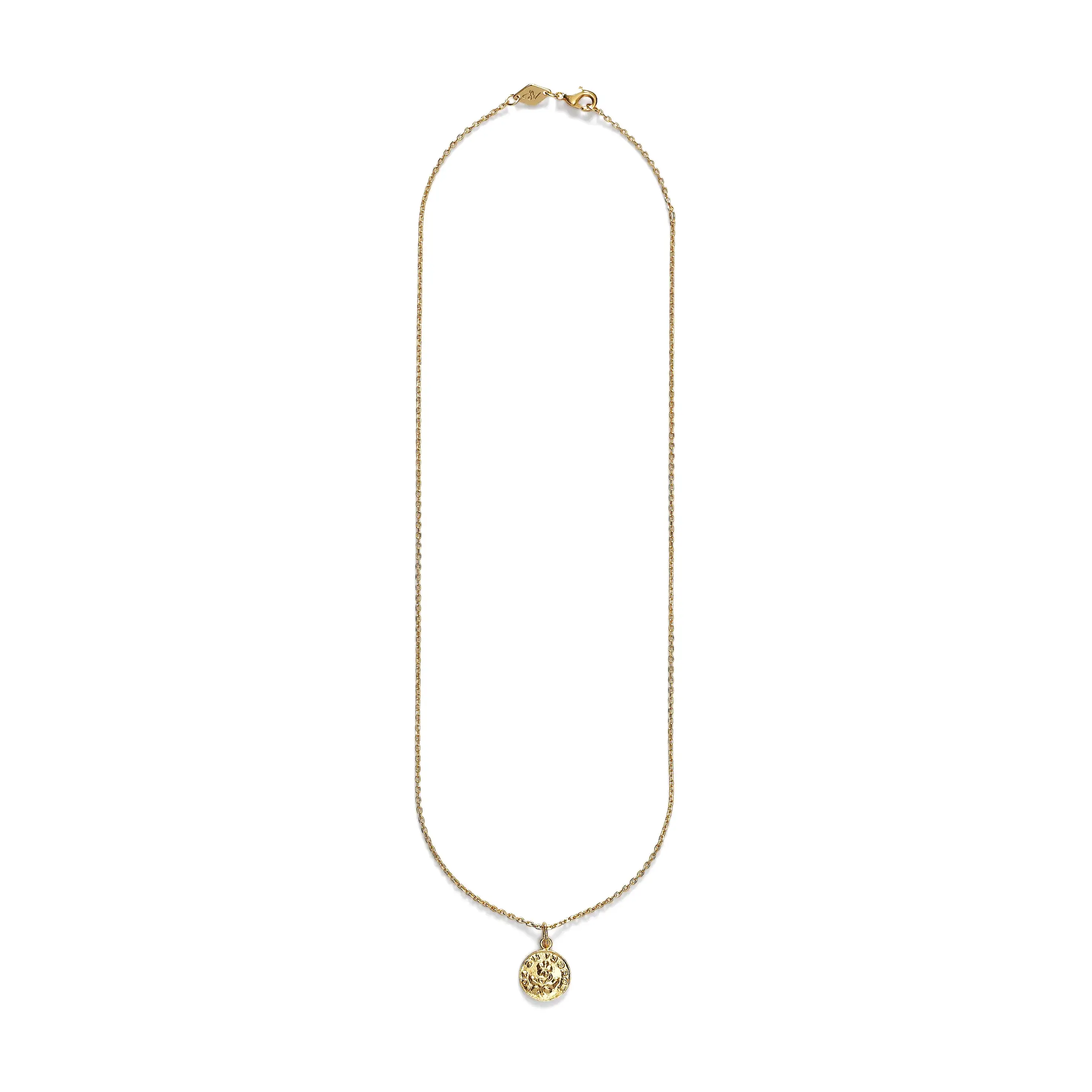 Forget Me Not Necklace, Gold