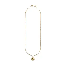 Forget Me Not Necklace, Gold