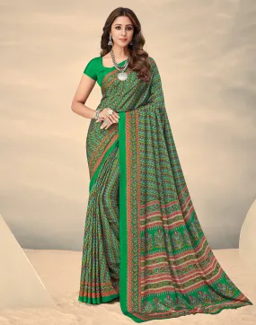 Green Silk Saree