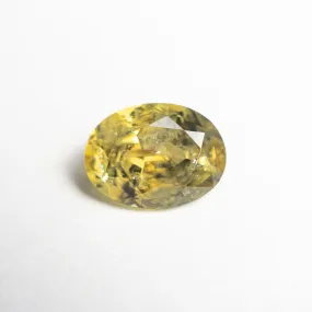 Green/Yellow Brilliant Sapphire - 1.84ct Oval