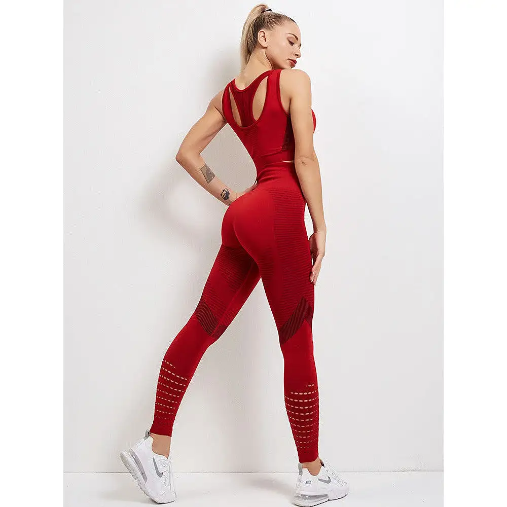 INSTOCK-Amazon fitness clothing, sports vest, leggings,