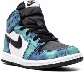 Jordan Kids Air Jordan 1 High OG Tie-Dye sneakers Blue