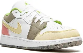 Jordan Kids Air Jordan 1 Low Multicolor Pastel Grind sneakers White