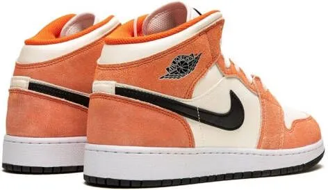 Jordan Kids Air Jordan 1 Mid SE sneakers Orange