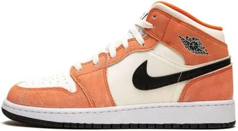 Jordan Kids Air Jordan 1 Mid SE sneakers Orange