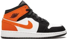 Jordan Kids Air Jordan 1 Mid Shattered Backboard sneakers Black