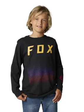 Kid's Fox FGMNT L/S Tee - Black | Kid's Clothing UK