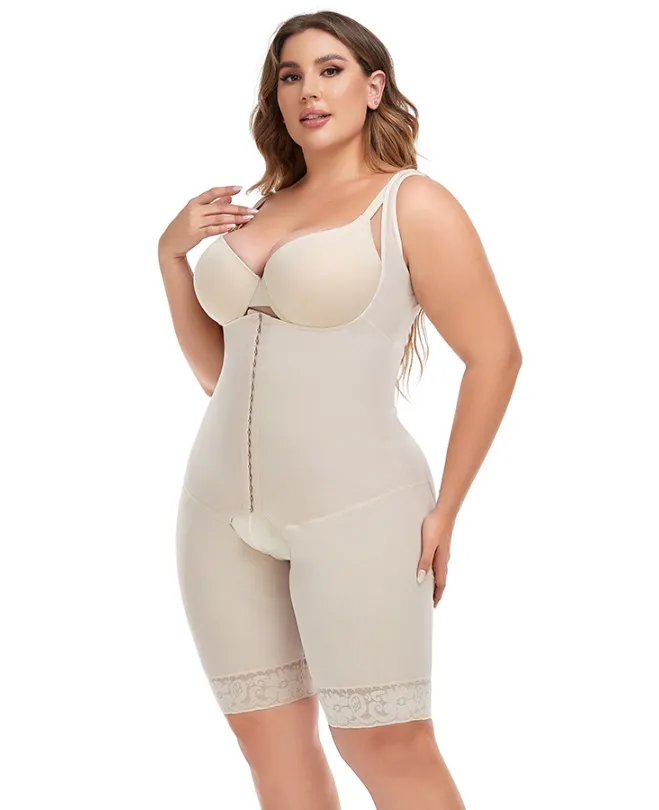 Large Size Corset Girdle Belt Postpartum Shaping Belly Belt Europe And The United States Female One-piece Shapewear