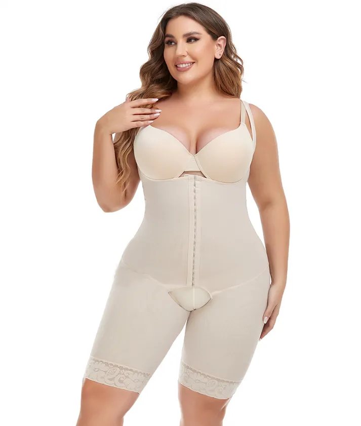 Large Size Corset Girdle Belt Postpartum Shaping Belly Belt Europe And The United States Female One-piece Shapewear