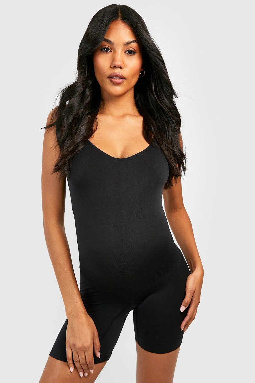 Maternity Bump Support Shapewear Unitard