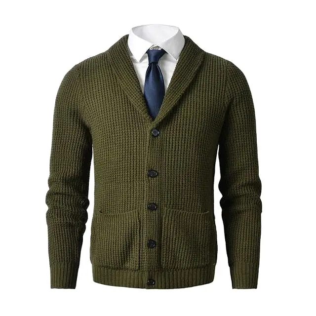 Merino Cardigan Sweaters For Men