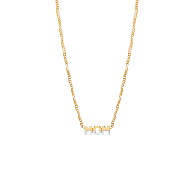 Mom Two-Tone 43 Necklace