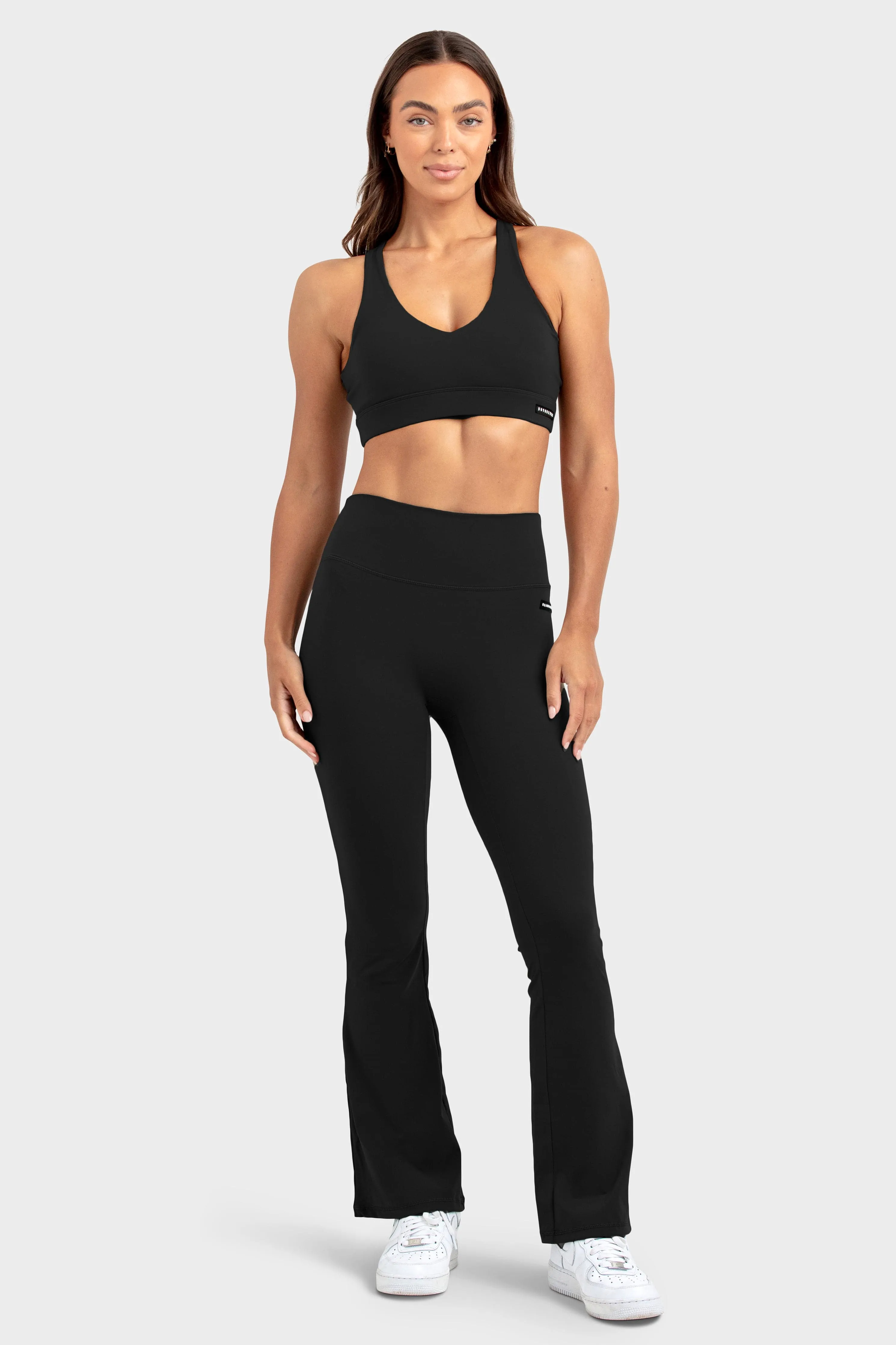 MotionSoft Flared Leggings - Black