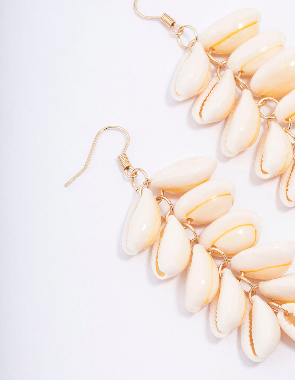 Natural Shell Drop Earrings