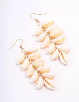 Natural Shell Drop Earrings